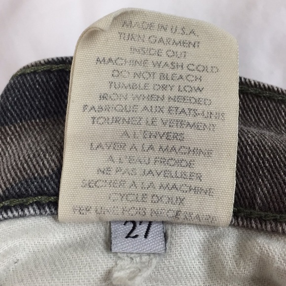 Elizabeth and James camo skinny jean EUC - Picture 9 of 15